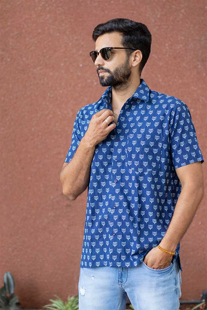 Indigo Kamal Mens Shirt