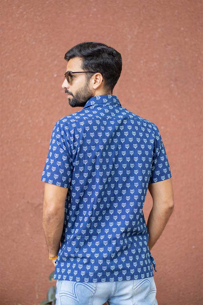 Indigo Kamal Mens Shirt