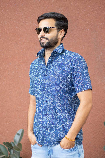 Indigo AJ Mens Shirt