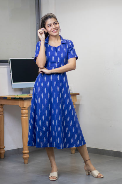 Ikhat R.Blue Collar Dress