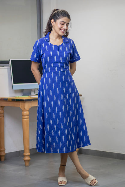 Ikhat R.Blue Collar Dress